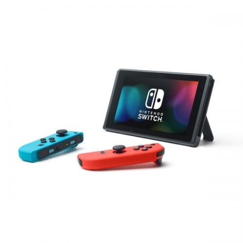 Consola Nintendo Switch Joy-Con Neon Red-Blue, Black