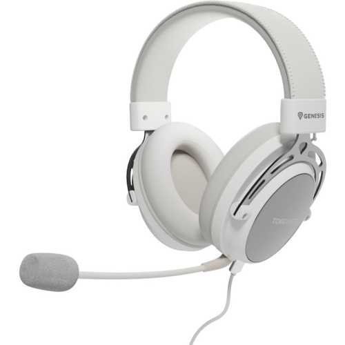 Casti cu microfon Genesis Toron 301, 3 x 3.5 mm jack, White