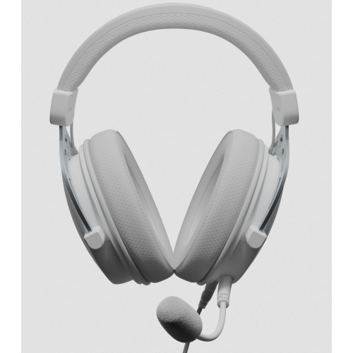 Casti cu micofon Natec by Genesis Toron 531, 2 x 3.5 mm mini jack/ 1 x 3.5 mm jack, White