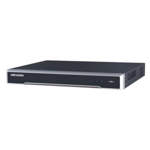 NVR Hikvision IP 16 canale DS-7616NI-K2; UltraHD 4K; Support 1-ch HDMI ,1-ch VGA, HMDI at up to 4K(3840x2160) resolution; IP video input:; 16-ch; Two-way audio input: 1-ch, RCA (2.0 Vp-p ,1kΩ);Incomingbandwidth:160Mbps; Outgoing bandwidth: 160Mbps; Record