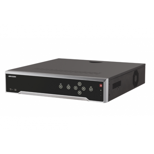 Hikvision NVR DS-7732NI-I4, 256M inbound bandwidth ,256Moutboundbandwidth, recording at up to 12MP resolution, up to 32IPvideo, HDMIand VGA video out, 2 × USB 2.0 and 1 × USB 3.0 ,4SATAinterface, alarmI/O:16/4, 1.5U 19