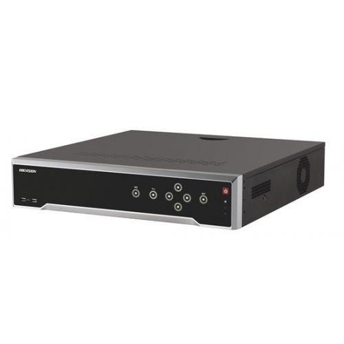 NVR Hikvision IP 32 canale DS-7732NI-K4/16P; Incoming bandwidth: 256 Mbps, Outgoing bandwidth: 160 Mbps; Decoding format: H.265/H.264/MPEG4; HDMI output resolution: 4K (3840 × 2160)/30Hz, 2K (2560 × 1440)/60Hz, 1920 × 1080/60Hz,1600 × 1200/60Hz, 1280 × 10