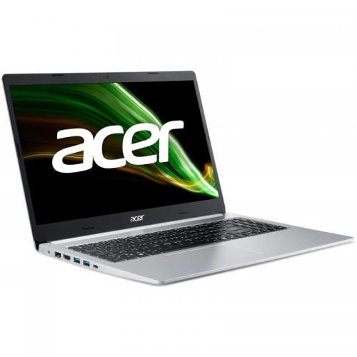 Laptop Acer Aspire 5 A515-45, AMD Ryzen 5 5500U, 15.6inch, RAM 16GB, SSD 512GB, AMD Radeon Graphcs, No OS, Silver