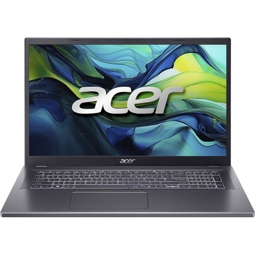 Laptop Acer Aspire 17 A17-51M, Intel Core i5-1334U, 17.3 inch, RAM 16GB, SSD 512GB, Intel Iris Xe Graphics, No OS, Steel Gray