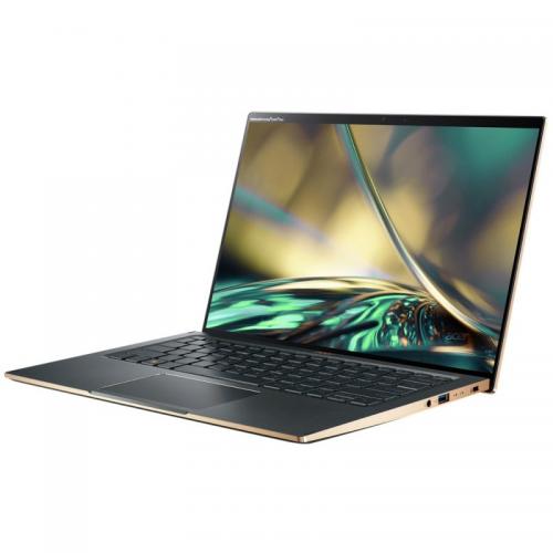 Laptop Acer Swift 5 SF514-56T, Intel Core i7-1260P, 14inch Touch, RAM 16GB, SSD 1TB, Intel Iris Xe Graphics, Windows 11, Mist Green