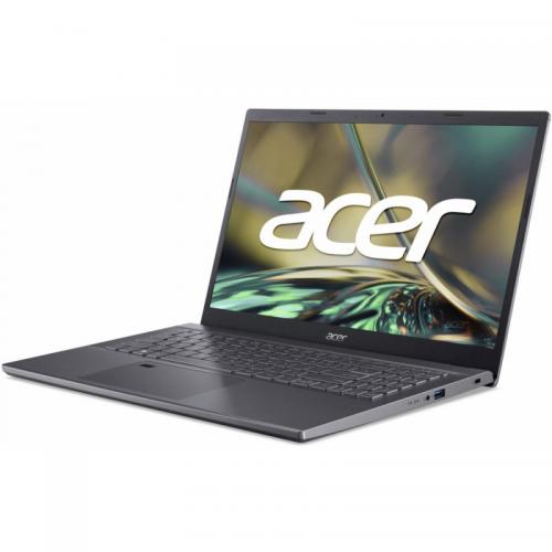 Laptop Acer Aspire 5 A515-57G, Intel Core i5-1235U, 15.6inch, RAM 8GB, SSD 512GB, nVidia GeForce MX550 2GB, No OS, Steel Gray