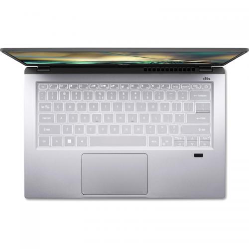 Laptop Acer Swift X SFX14-42G, AMD Ryzen 7 5825U, 14inch, RAM 16GB, SSD 512GB, nVidia GeForce RTX 3050 4GB, No OS, Steel Gray