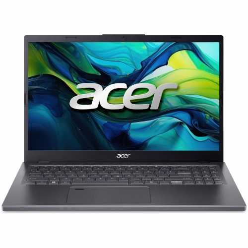 Laptop Acer Aspire 15 A15-41M, AMD Ryzen 5 8640HS, 15.6inch, RAM 16GB, SSD 512GB, AMD Radeon 760M, No OS, Steel Gray