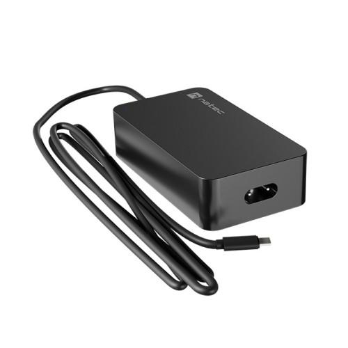 Alimentator Natec by Genesis Grayling NZU-2033, 20 V, 3 A, USB-C, 45 W, Black