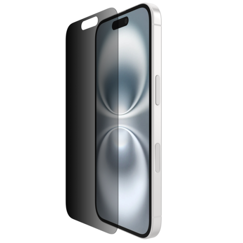 Folie de confidentialitate Belkin OVA167HQ pentru iPhone 16/15/14 Pro, Black