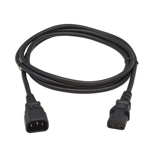 Cablu de alimentare Eaton P004-02M-EU, C13 - C14, 2 m, Black