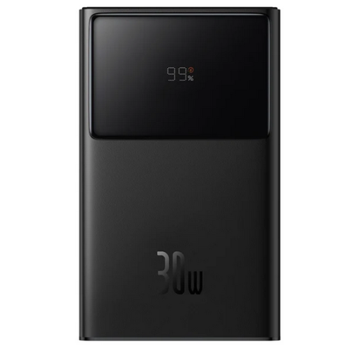 Putere baterie Baseus Star-Lord Digital, 10000 mAh, 2 x USB-A, 2 x USB-C, Black