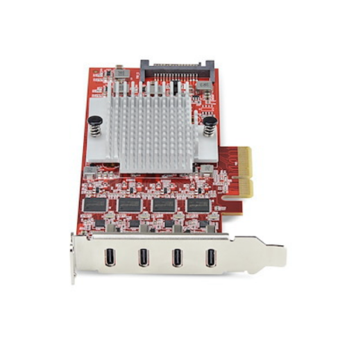 Adaptor PCI-Express StarTech P10Q4C-USB-CARD-LP, 4 x USB-C