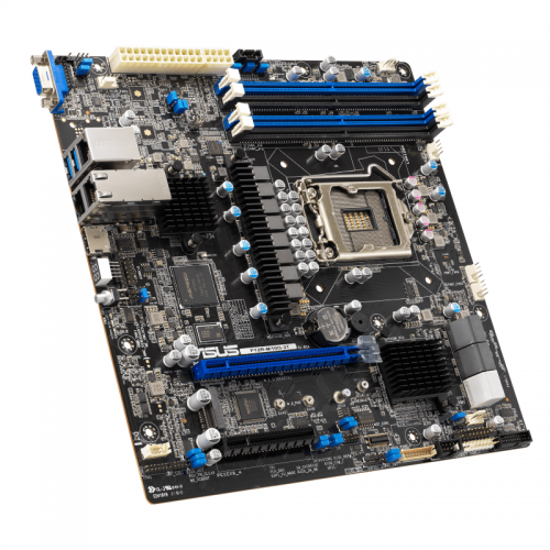 Placa de baza server Asus P12R-M/10G-2T, Intel C252, socket 1200, mATX