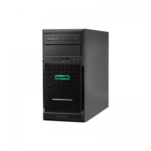 HPE ProLiant ML30 Gen10 E-2224 1P 16GB-U S100i 8SFF 1x500W RPS Server