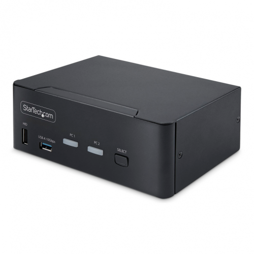 Switch KVM Startech P2CDD143-KVM-SWITCH, Black