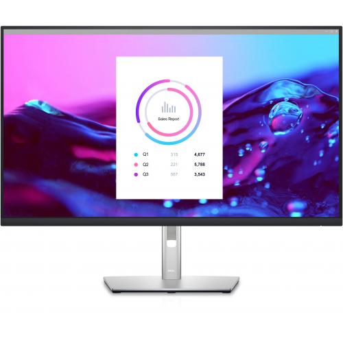 Monitor LED Dell P3222QE, 31.5inch, 3840x2160, 5ms GTG, Black-Silver