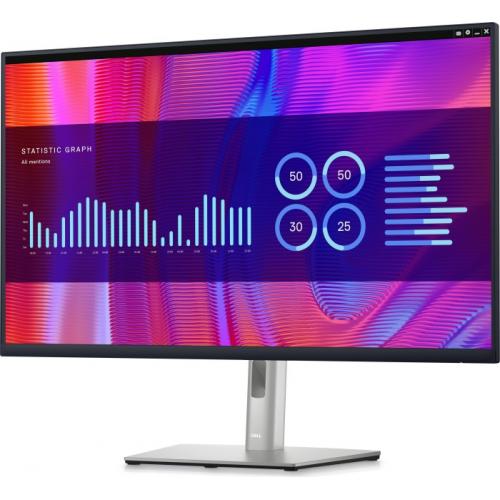 Monitor LED Dell P3223DE, 31.5inch, 2560x1440, 5ms GTG, Black-Grey