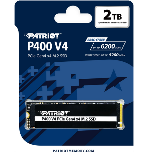 SSD Patriot P400 V4, 2TB, PCI Express 4.0 x4, M.2