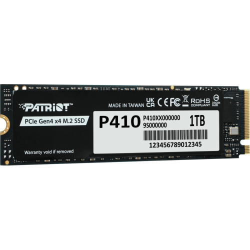 SSD Patriot P410, 1TB, PCIe Gen 4 x4, M.2