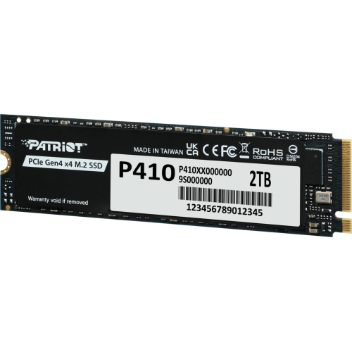 SSD Patriot P410, 2TB, PCIe Gen 4 x4, M.2