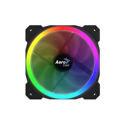 Pachet ventilatoare Aerocool Orbit RC ARGB, 20LED, 120mm