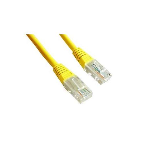 Patch cord cat. 5E, 1m, Gembird, PP12-1M/Y, Yellow