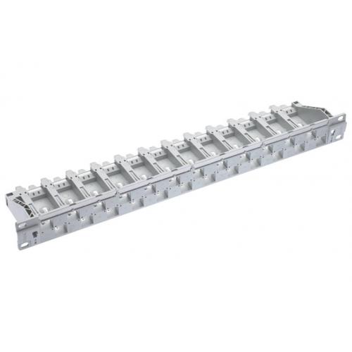 Patch Panel R&M R812466, 19 inch, 24 porturi, Cat.5/6, Gray