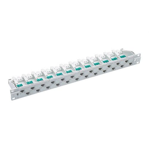 Patch Panel R&M R812471, 19 inch, 24 porturi, Cat.5E, Gray