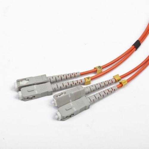 Patchcord fibra optica Gembird, duplex, SC male - SC male, 5m, Orange
