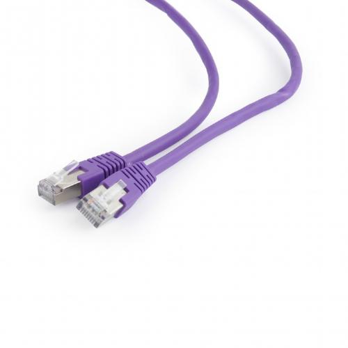 Patchcord Gembird, FTP, Cat. 6, 0.5m, Purple