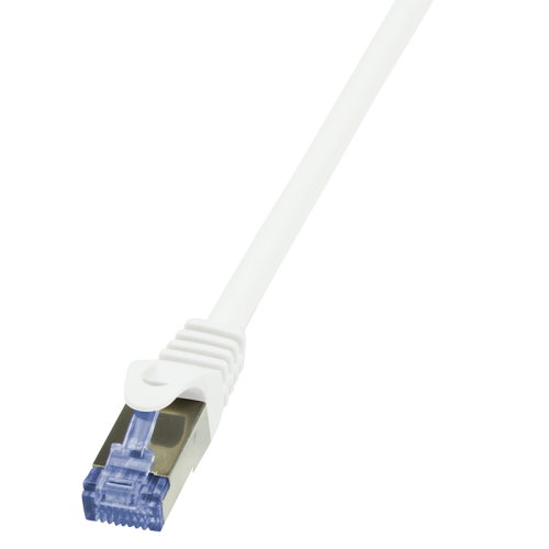 Patchcord Logilink, Cat.6A, S/FTP, 1.50m, White