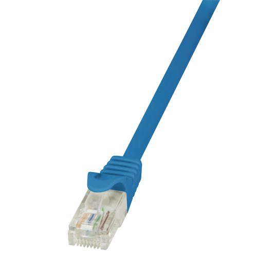 Patchcord Logilink, CAT5e, U/UTP, 1.5m, Blue