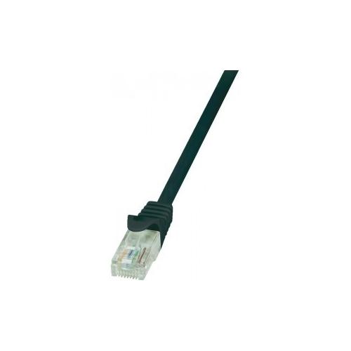 Patchcord Logilink, CAT5e, U/UTP, 5m, Black