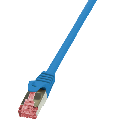 Patchcord Logilink, Cat6, S/FTP, 0.25m, Blue