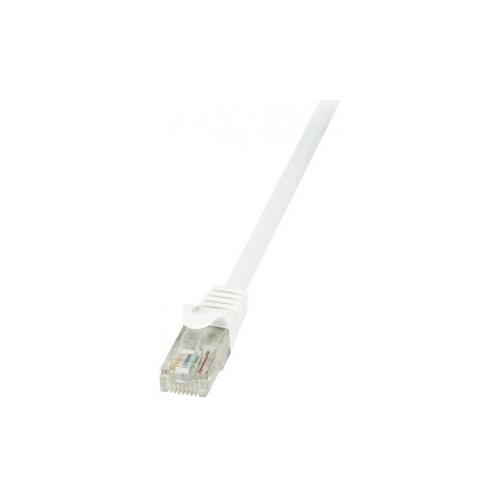 Patchcord Logilink, Cat6, U/UTP, 0.25m, White