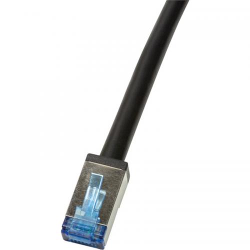 Patchcord Logilink CQ7033S,  S/FTP, Cat6a, 1m, Black