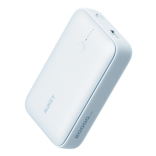 Baterie portabila AUKEY Spark Mini PB-Y57, 20000 mAh, 1 x USB-A, 1 x USB-C, Blue