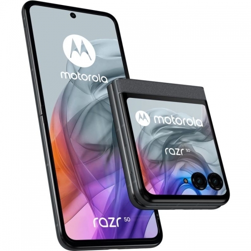 Telefon mobil Motorola Razr 50, 256GB, 8GB RAM, 5G, Koala Grey