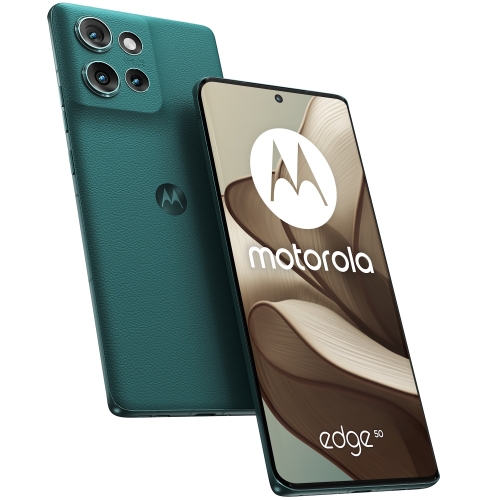 Telefon Mobil Motorola Edge 50, Dual SIM, 512GB, 12GB RAM, 5G, Steel Jasper