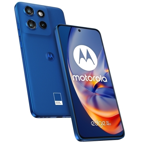 Telefon Mobil Motorola Edge 50 Neo, Dual SIM, 512GB, 12GB RAM, 5G, Nautical Blue