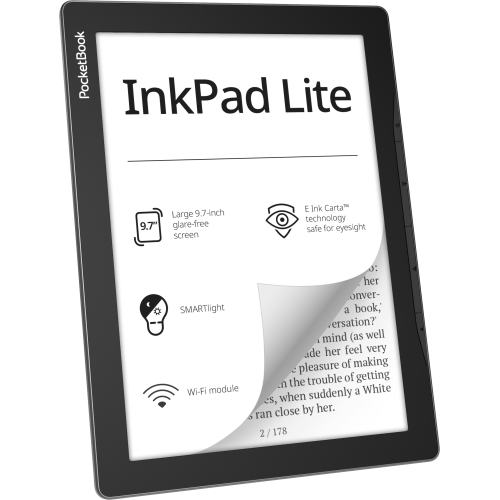 eBook PocketBook InkPad Lite, 9.7inch, 8GB, Grey