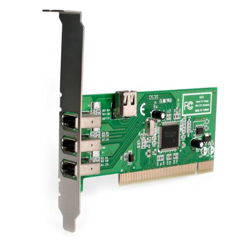 Adaptor PCI Startech PCI1394MP, PCI - 3x Firewire