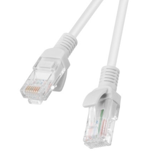 Patch Cord Lanberg PCU5-20CC-0025-S, U/UTP, Cat. 5e, 0.25 m, Gray, 10 bucati