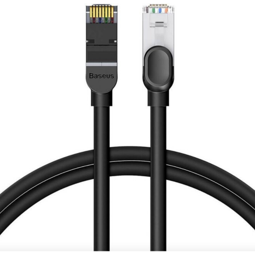 Patch Cord Baseus PCWL-Z01, CAT6, U/UTP, 40m, Black