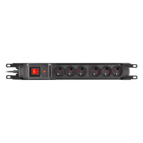 PDU ARMAC M6 Rack, 6x Schuko, 1.5m, Black