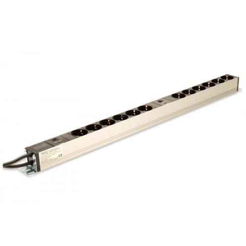 PDU Digitus DN-95405, 12x Schuko , Black