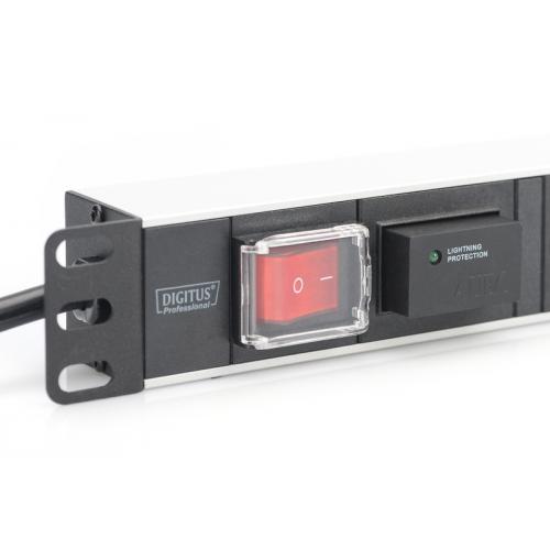 PDU Digitus DN-95407, 7x Schuko, Black