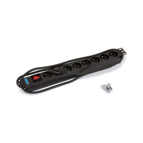 PDU Triton RAB-PD-X03-A, 8x Schuko French, Black