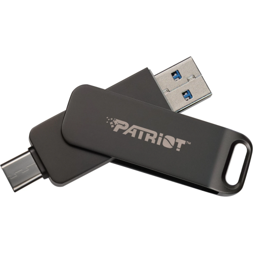 Stick Memorie Patriot Rage R550, 512GB, USB 3.2 Gen 1 Type A/C, Black
